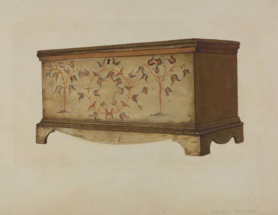 Pa. German Chest by Malcolm Hackney