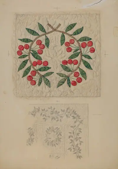 Quilt, applique