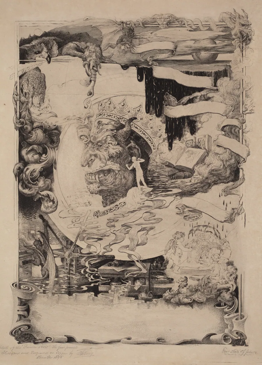 The Bookplate of the Printer's Devil by Francis Scott King