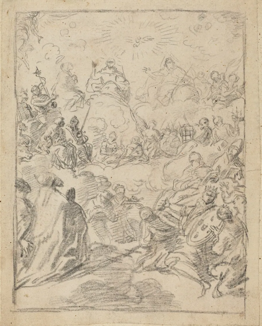 The Triumph of the Trinity (The Gloria) by Francesco Solimena