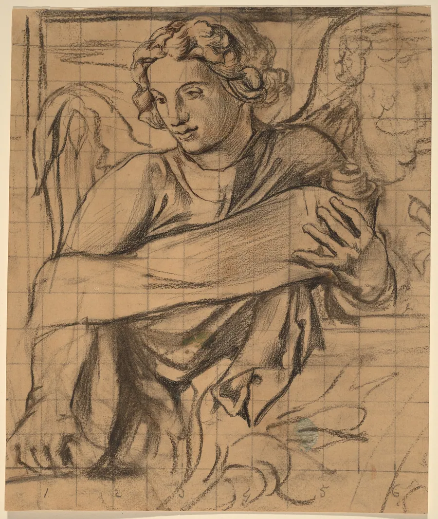 Angel - Trinity Church Mural by John La Farge