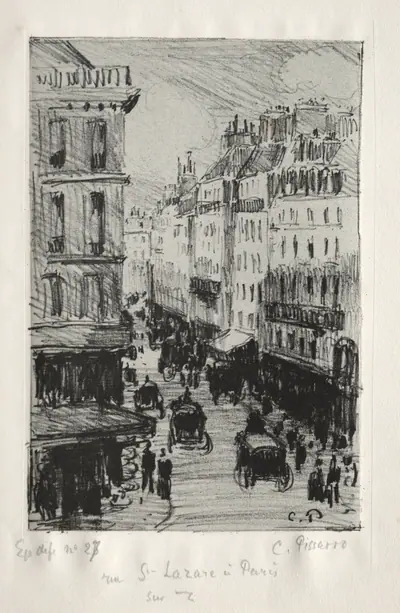 Rue Saint-Lazare, Paris