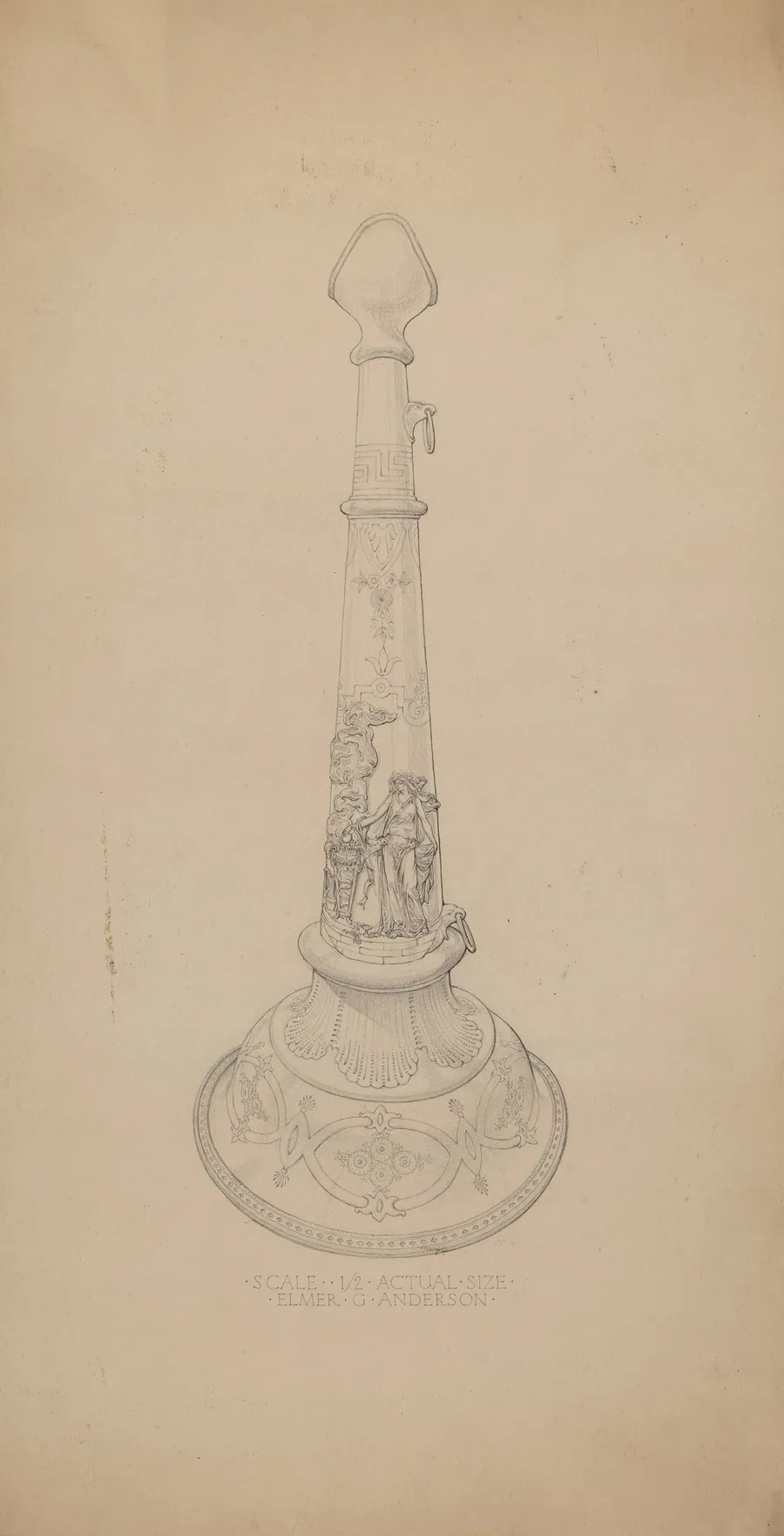 Parade Fire Horn by Elmer G. Anderson