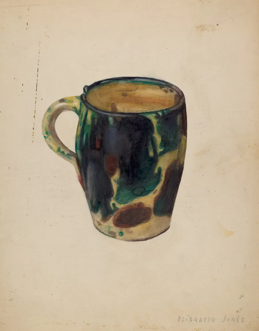 Large Mug by Elizabeth Jones