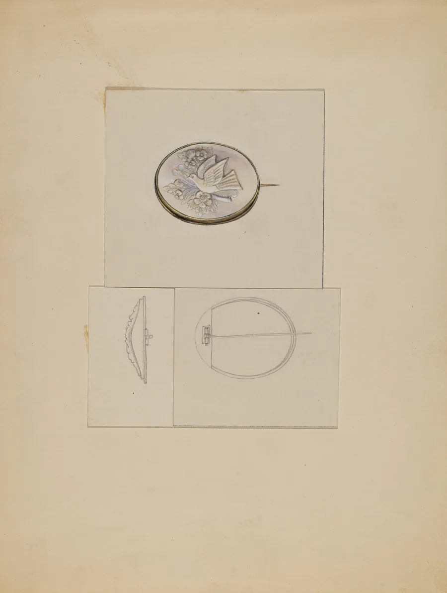 Brooch by John Dieterich