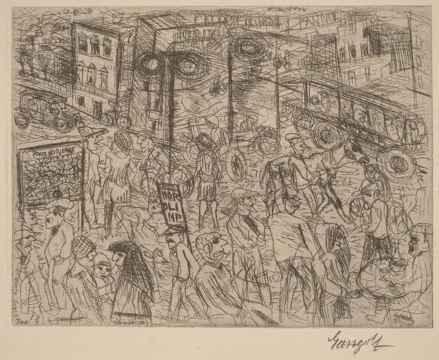 Porte d'Orleans by Paul Gangolf