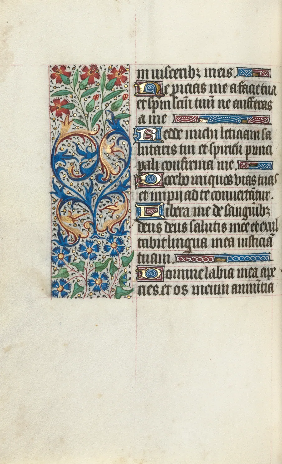 Book of Hours (Use of Rouen): fol. 86v by Master of the Geneva Latini