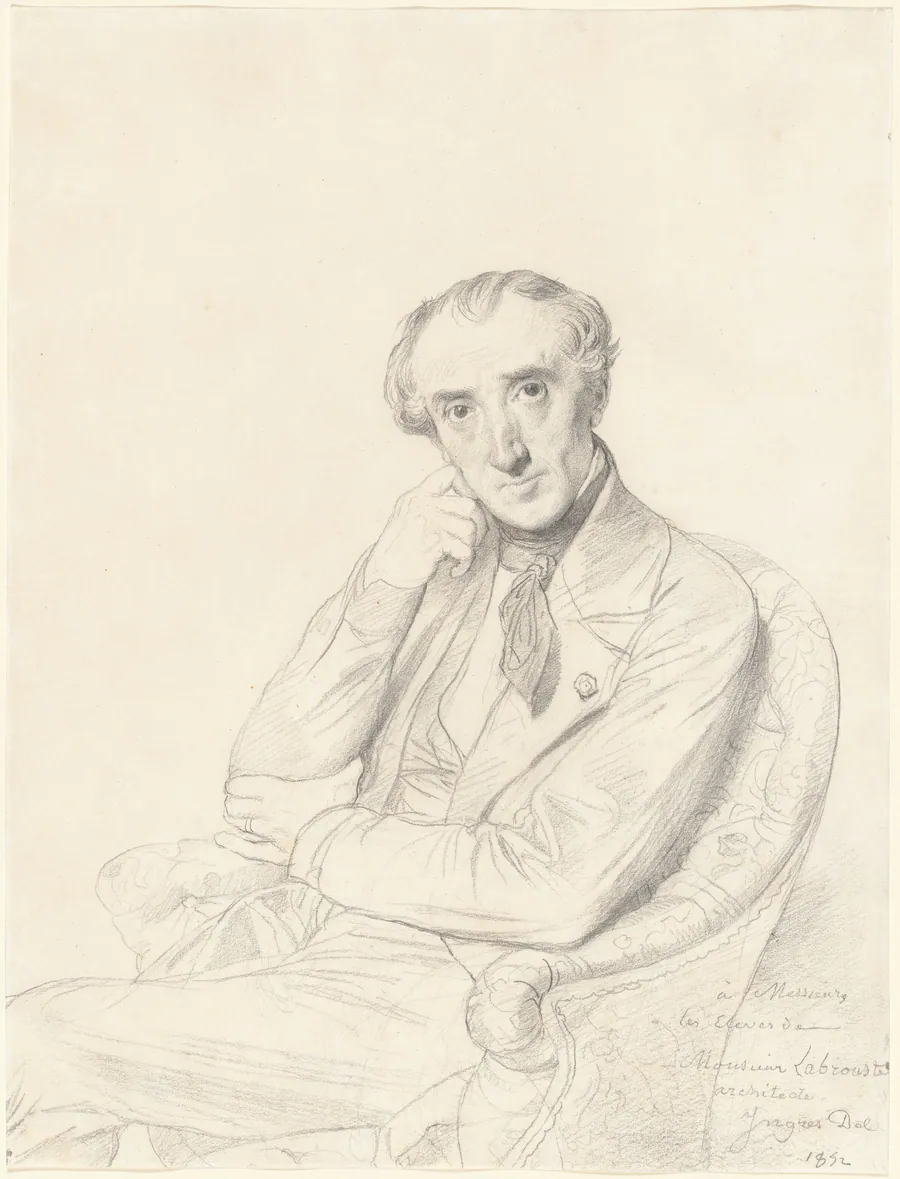 Henri Labrouste by Jean-Auguste-Dominique Ingres