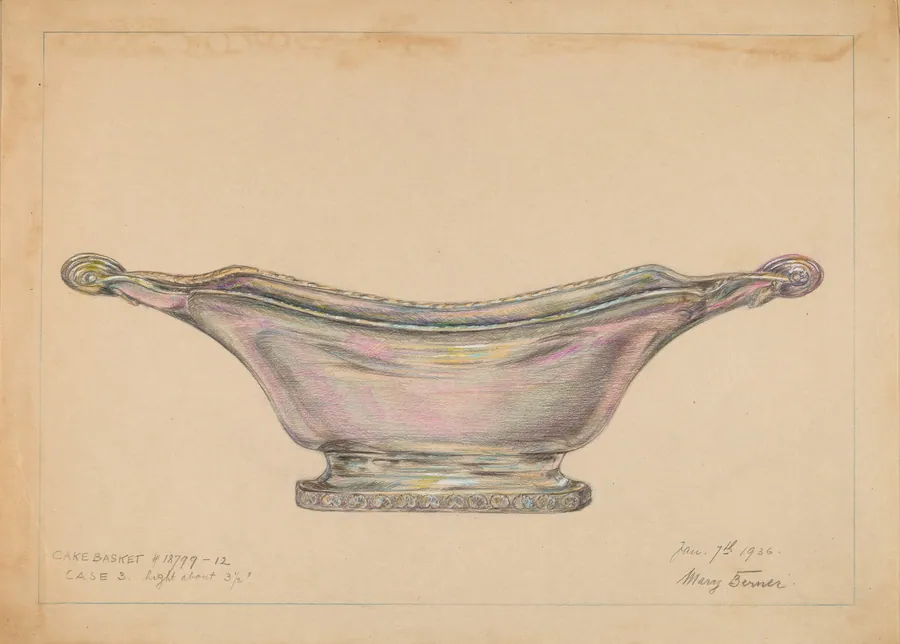 Cake Basket by Mary Berner