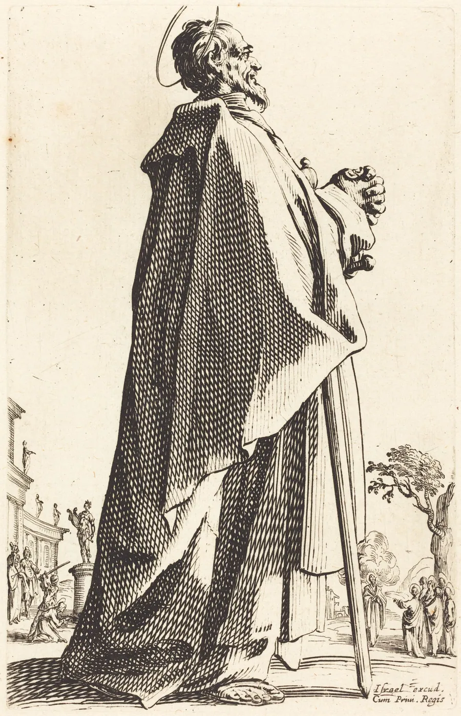 Saint Matthew by Jacques Callot
