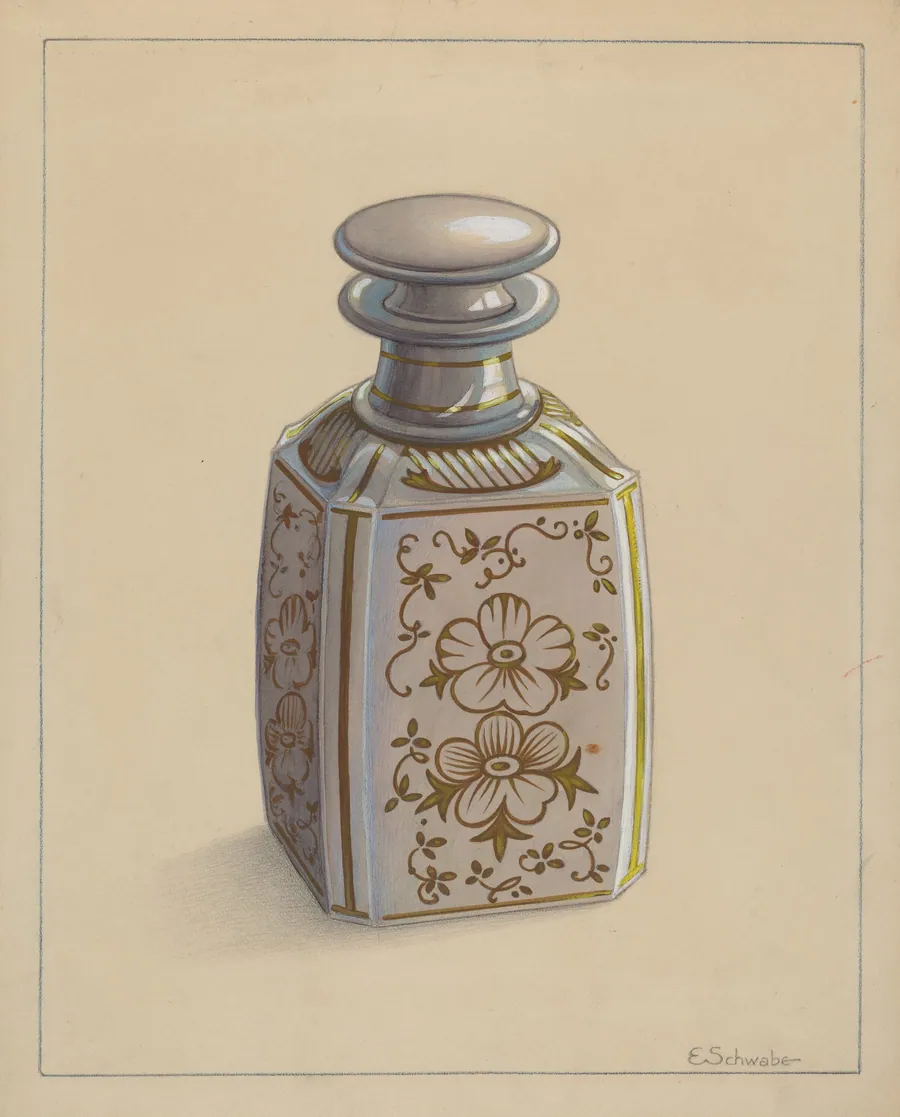 Perfume Bottle by Erwin Schwabe