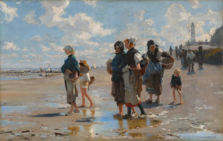 En route pour la pêche (Setting Out to Fish) by John Singer Sargent