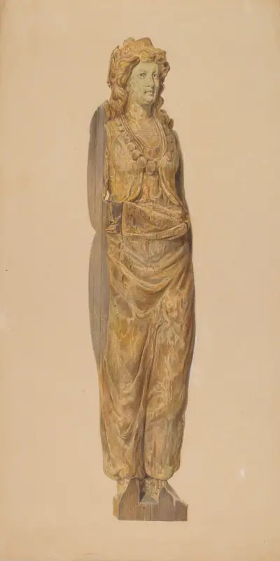 Circus Wagon Figure