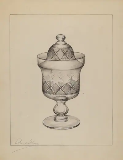 Sugar Bowl with Cover