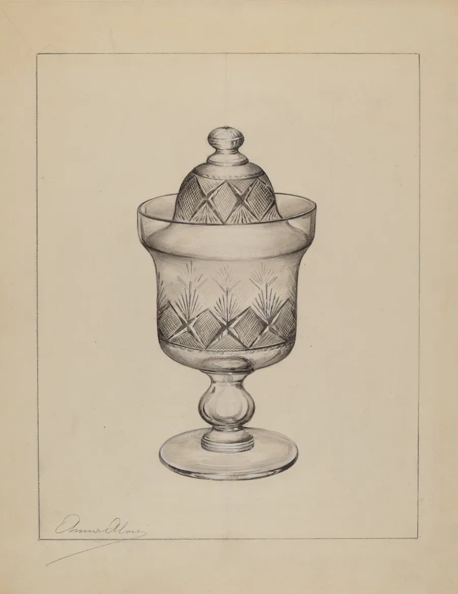 Sugar Bowl with Cover by Anna Aloisi