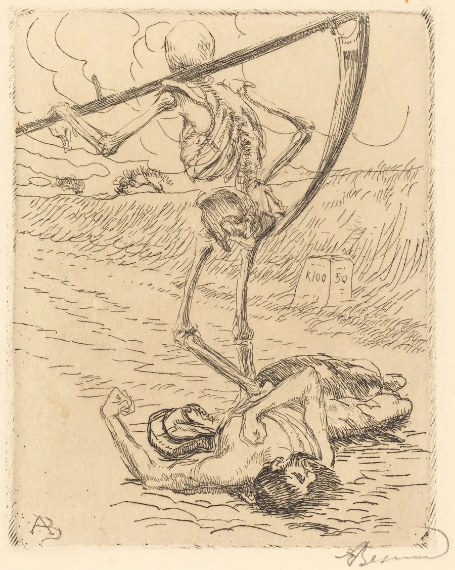 Indifferent (Indifférente) by Albert Besnard