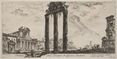 Vestigi del tempio del Giove Statore
