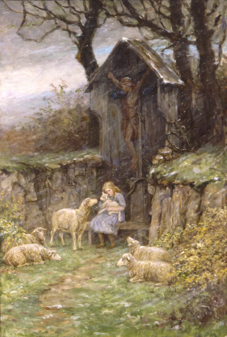 Refuge by Frederick Stuart Church, Grand Rapids, MI 1842-New York City 1924