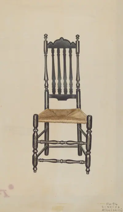 Banister Back Side Chair