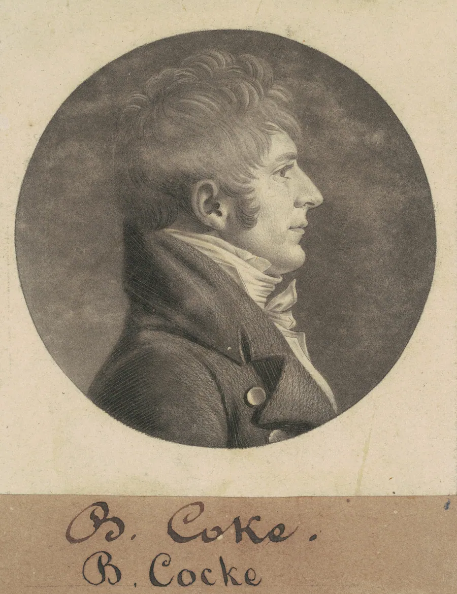 Benjamin Cocke by Charles B. J. Févret de Saint-Mémin