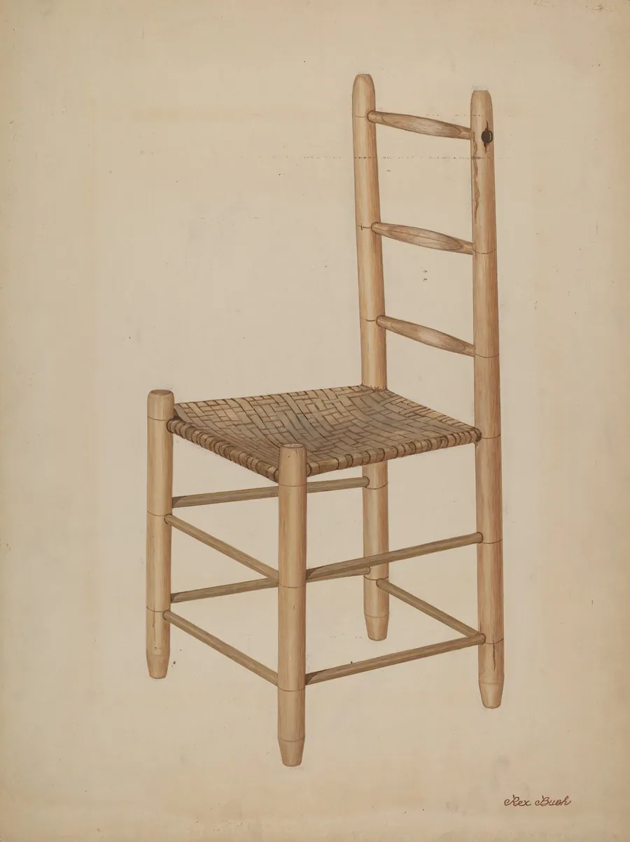 Chair (Jack Knife Type) by Rex F. Bush