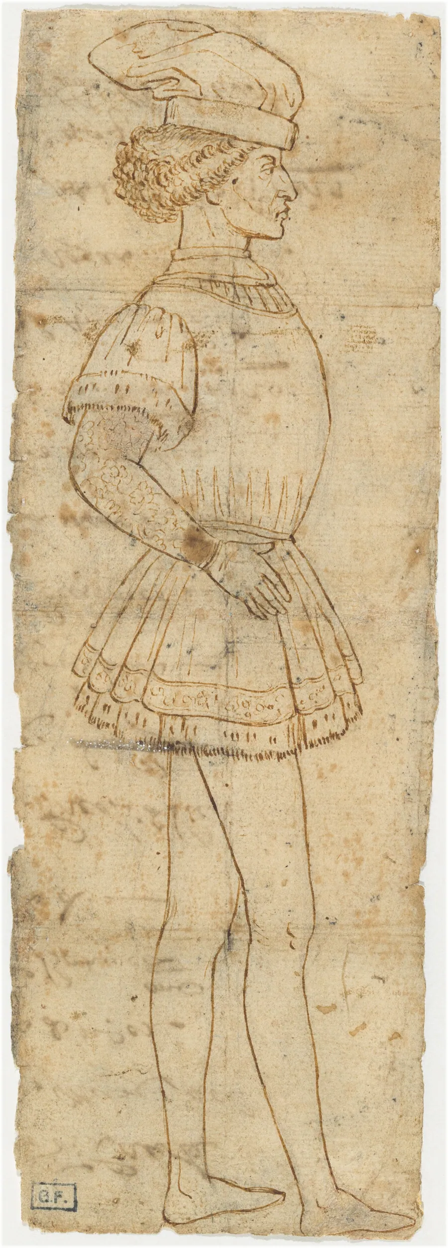 Standing Youth by Florentine 15th Century
