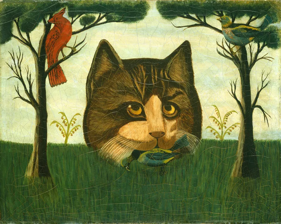 The Cat by American 19th Century