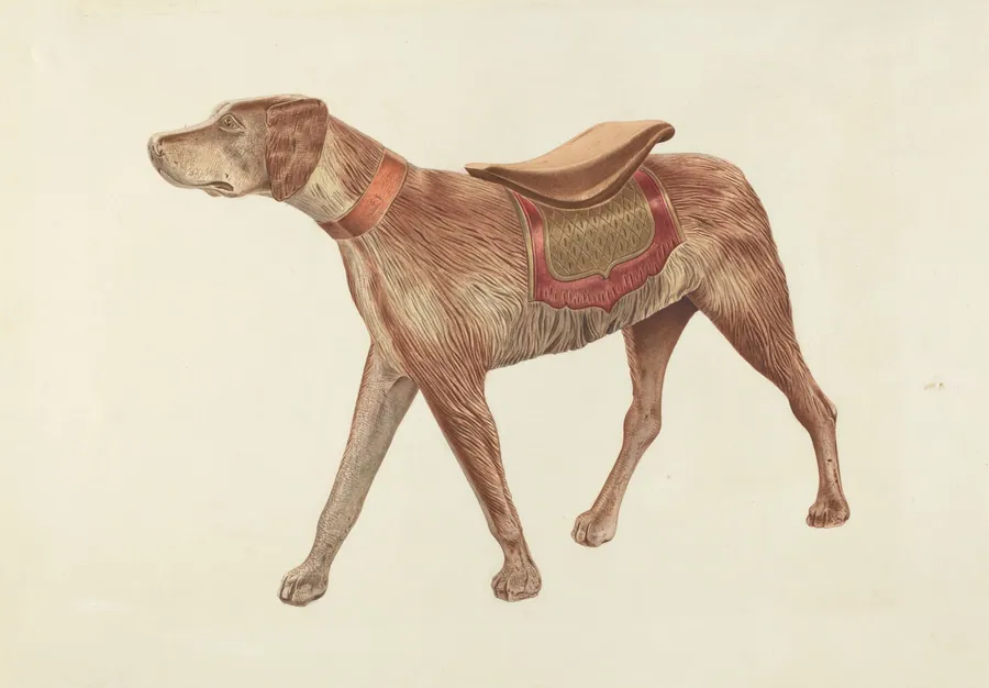 Carousel Dog by Michael Riccitelli