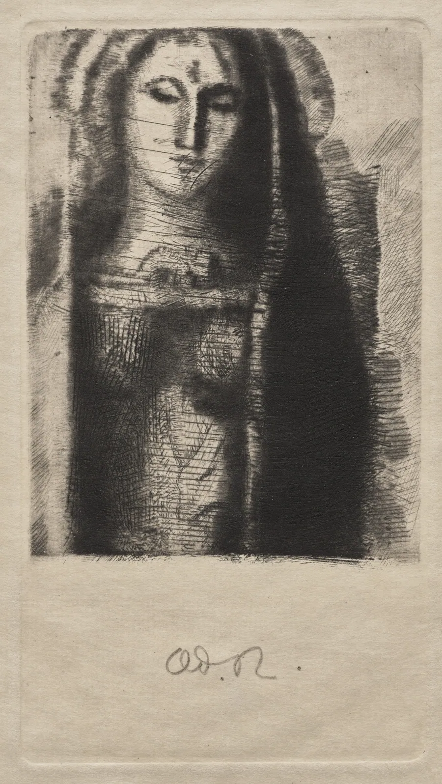 Princess Maleine (The Little Madonna) by Odilon Redon