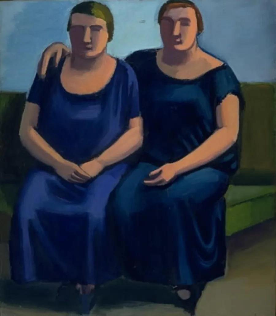 To søstre by Vilhelm Lundstrøm