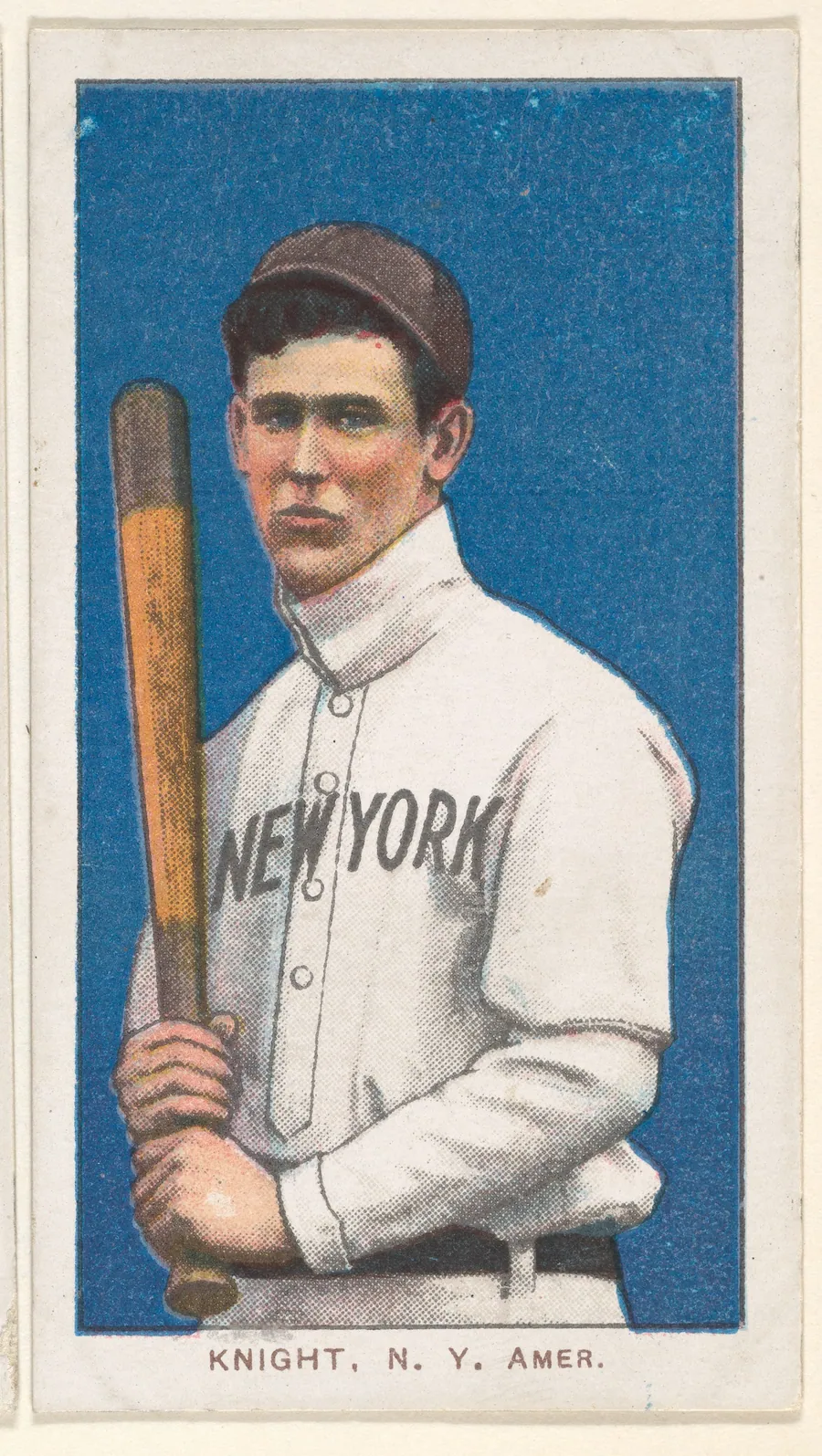 Knight, New York, American League, from the White Border series (T206) for the American Tobacco Company by American Tobacco Company
