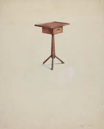 Shaker Peg Leg Stand