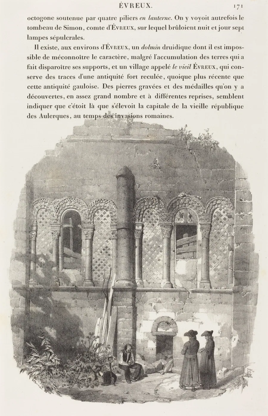 Eglise de Saint-Taurin, Evreux by Richard Parkes Bonington