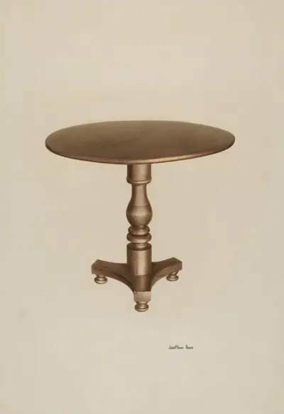 Round Top Table