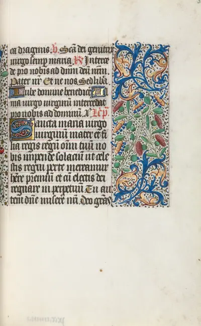 Book of Hours (Use of Rouen): fol. 35r