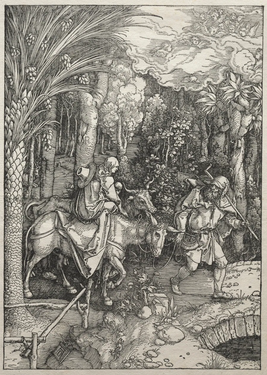 Life of the Virgin:  Flight into Egypt by Albrecht Dürer