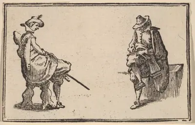 Two Seated Figures