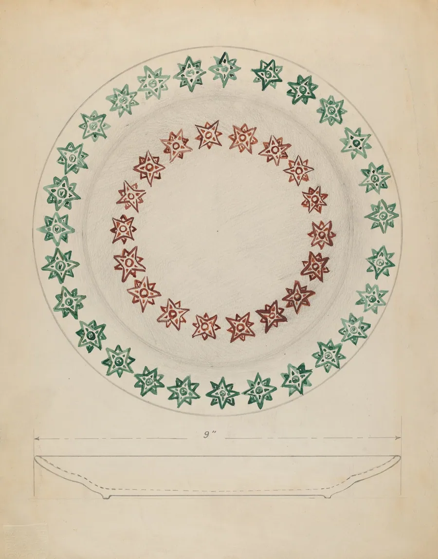 Plate by Albert Eyth