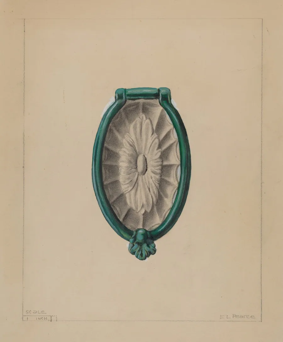 Door Knocker by Edgar L. Pearce