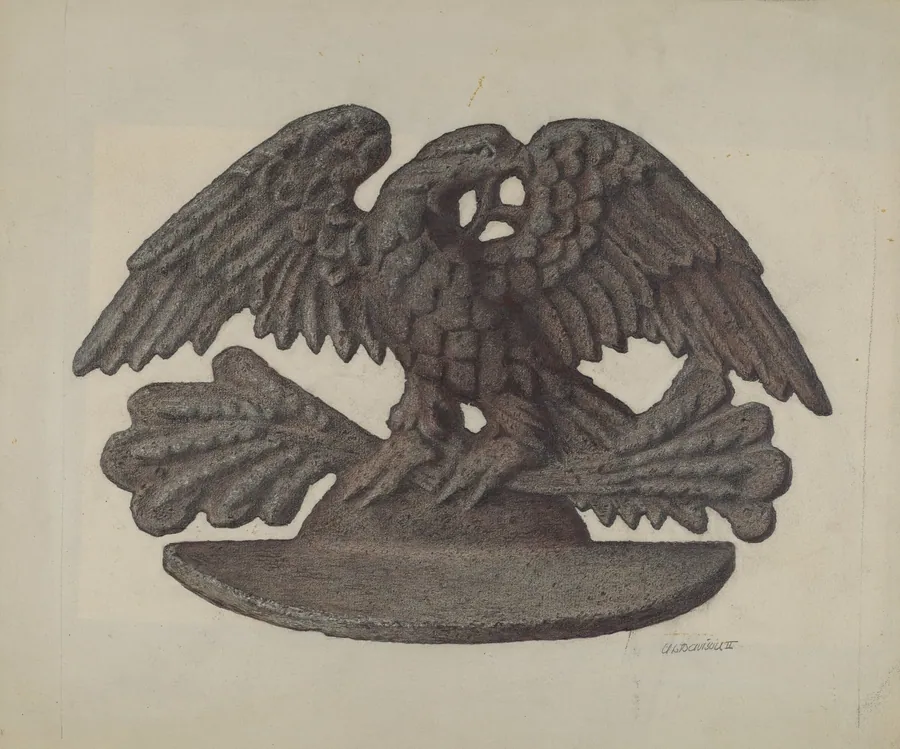 Door Stop: Eagle by Austin L. Davison