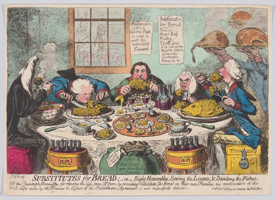Substitutes for Bread;–or–Right Honorables, Saving the Loaves, & Dividing the Fishes by Hannah Humphrey
