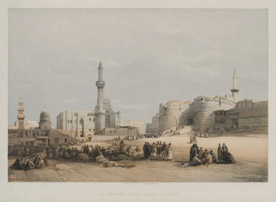 Egypt and Nubia, Volume III: The Entrance to the Citadel of Cairo by Louis Haghe