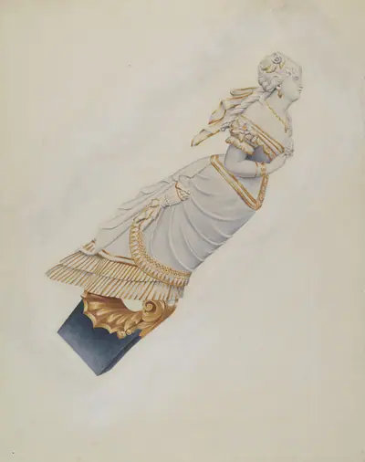 Figurehead: "Belle of Bath"