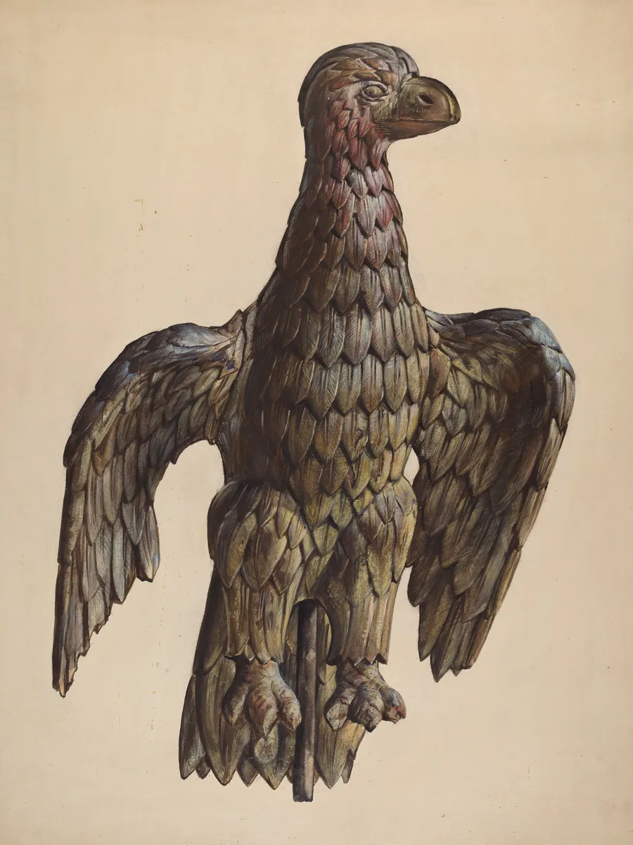 Finial Eagle by James McLellan