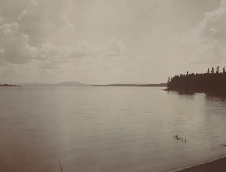 Yellowstone Lake by F. Jay Haynes