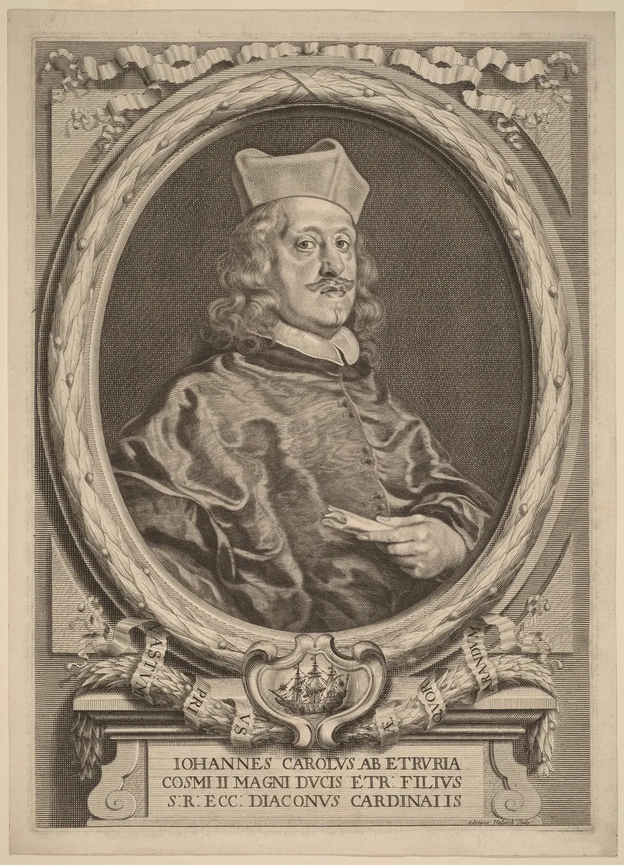 Cardinal Giovanni Carlo dei Medici by Adriaen Haelwegh