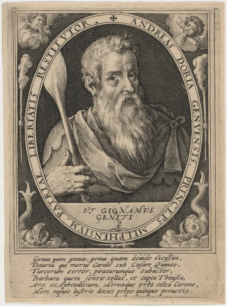 Andrea Doria by Crispijn van de Passe I