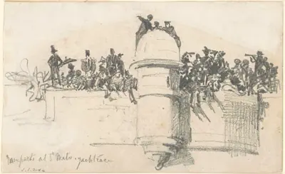 Ramparts at St. Malo—Yacht Race