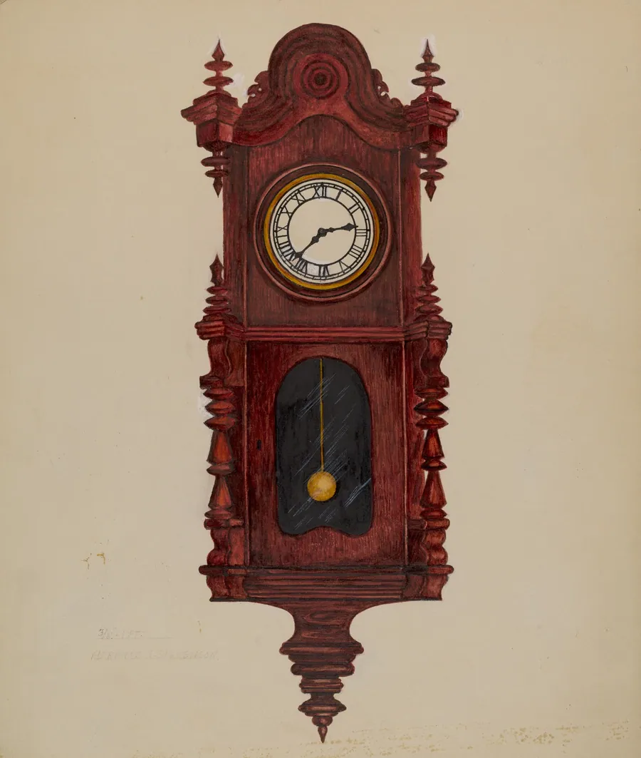Clock by Florence Stevenson