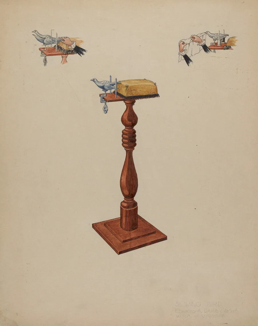Sewing Bird by Edward A. Darby